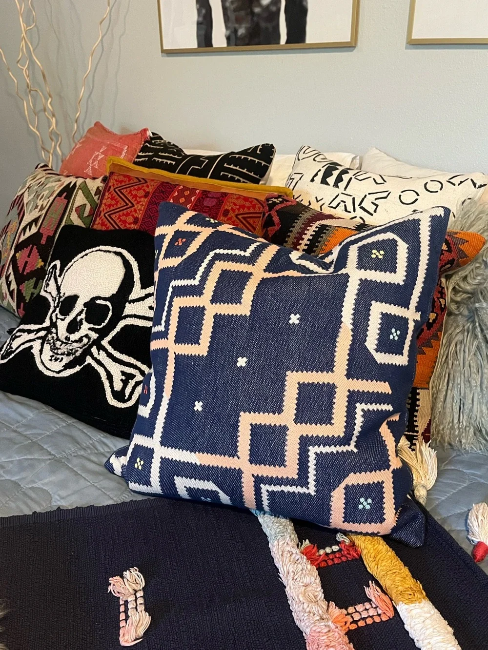 Retired IKEA ‘Overallt’ Cotton Pillowcase!